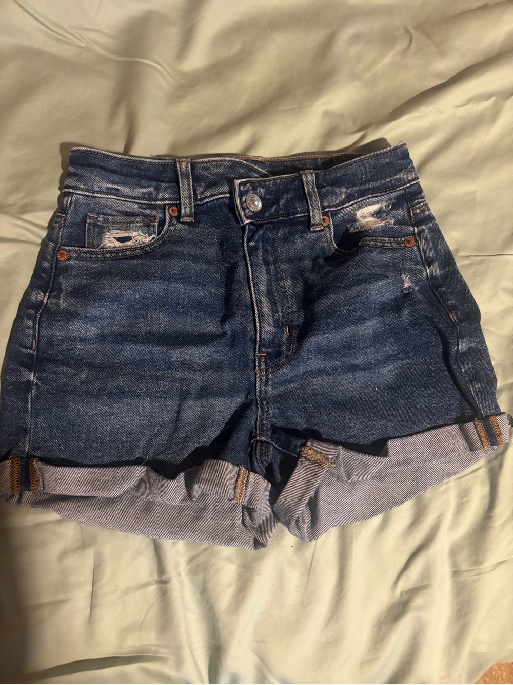 American Eagle Stretch Mom Shorts
